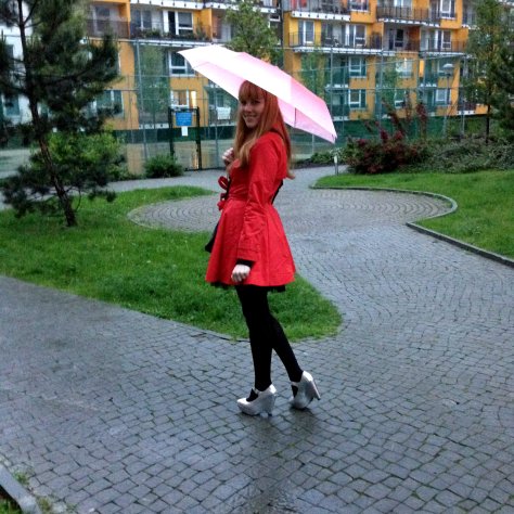 rainy day fashion